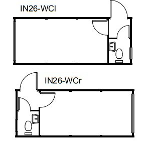 Комбинированный санитарный модуль IN26&WC 5